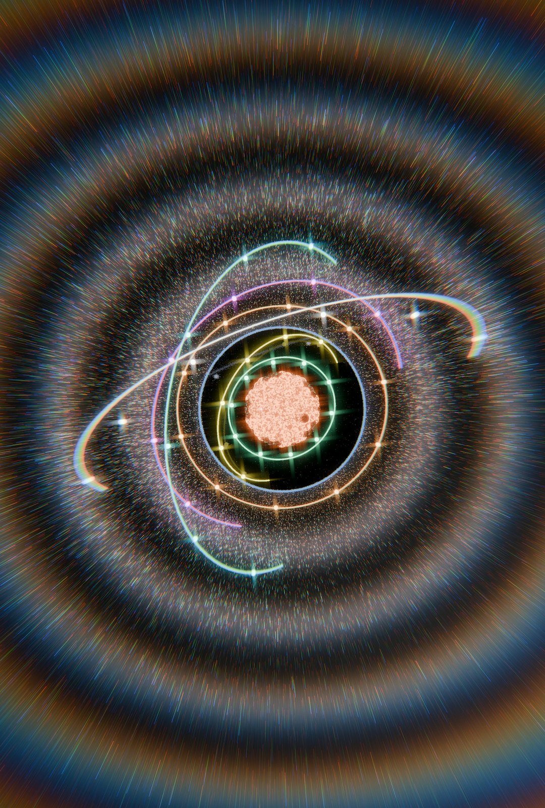 quantum physics illustration