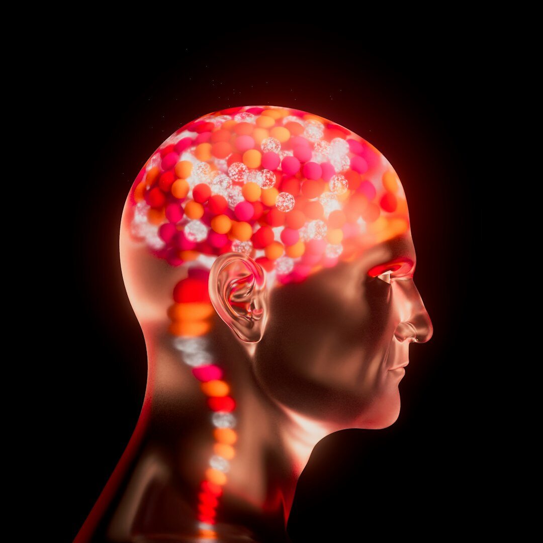 brain usage illustration