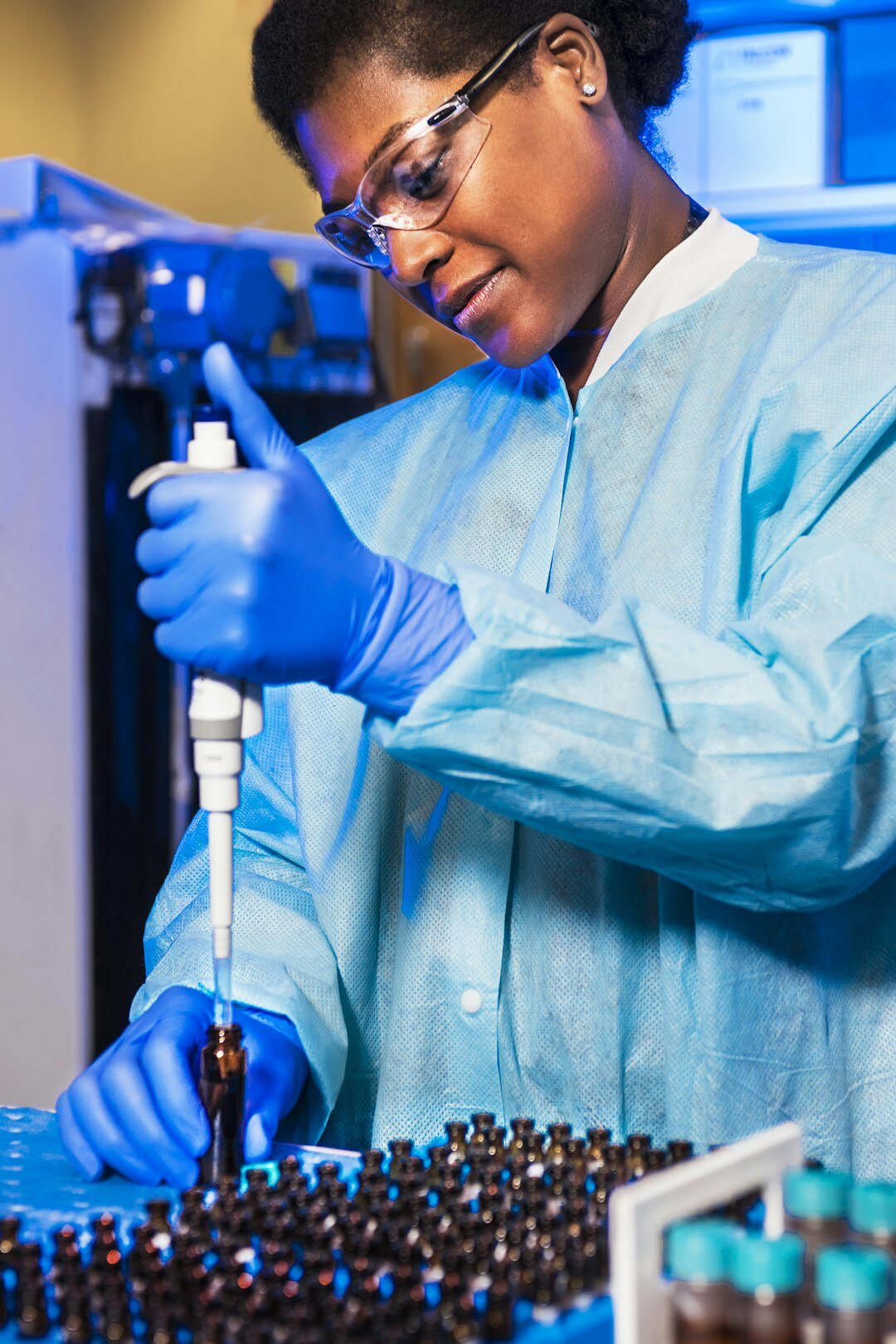 scientist in laboratory